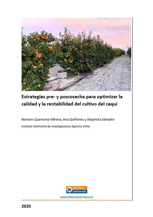 Estrategias pre- y poscosecha para optimizar la calidad y la rentabilidad del cultivo del caqui